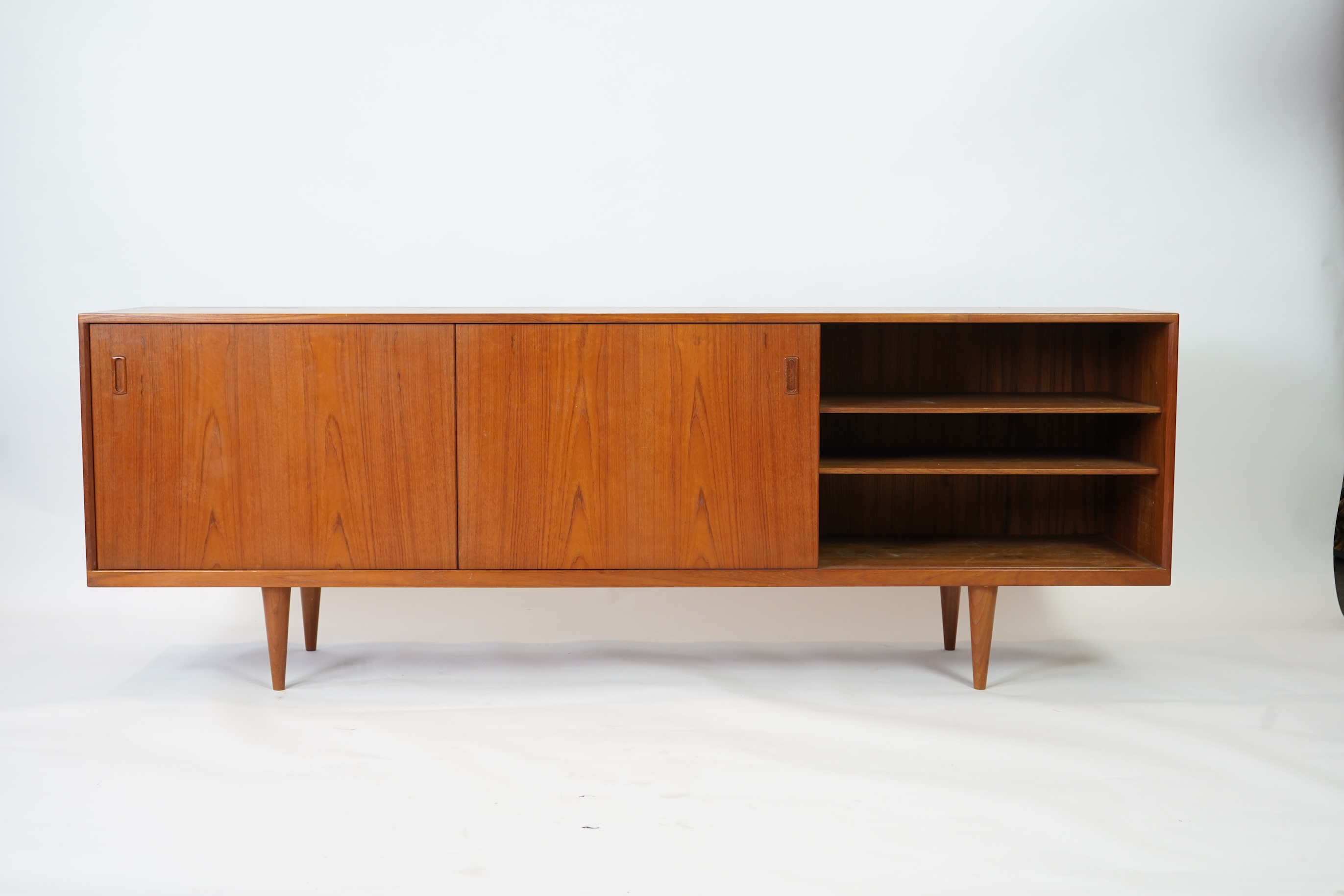 A Scandinavian mid-century sideboard, possibly by Sibast